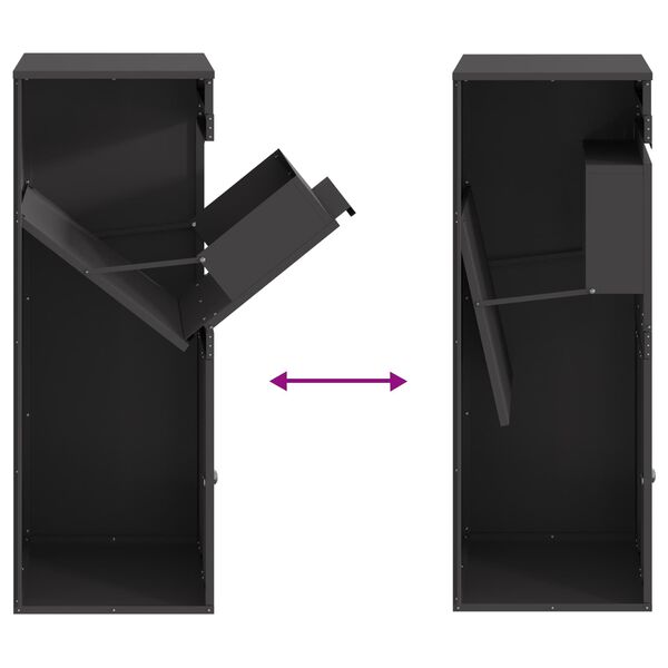Boîte de dépôt de colis Arno – Noir