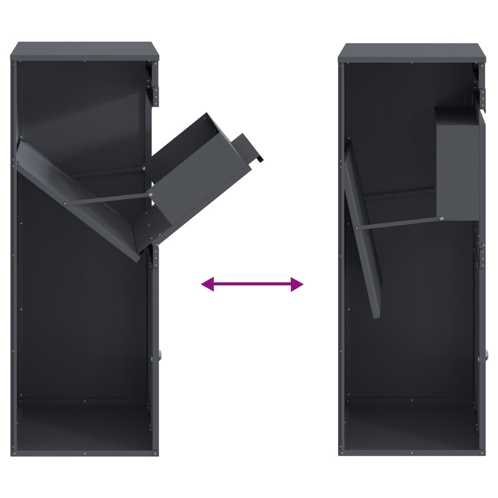 Boîte de dépôt de colis Arno – Anthracite