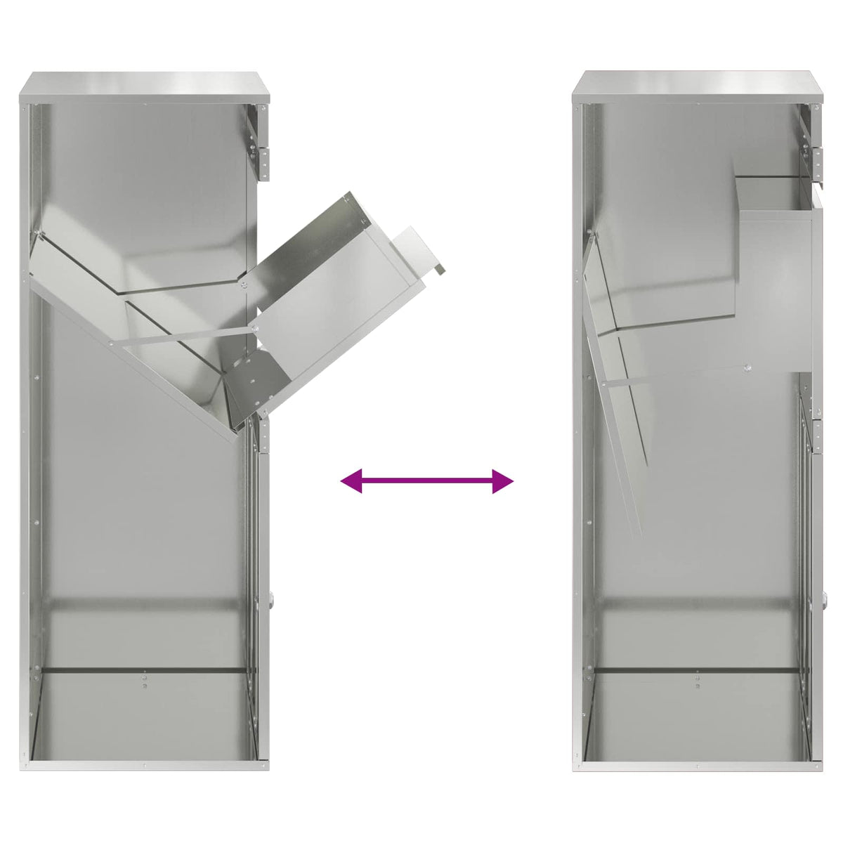 Boîte de dépôt de colis Arno – Acier galvanisé
