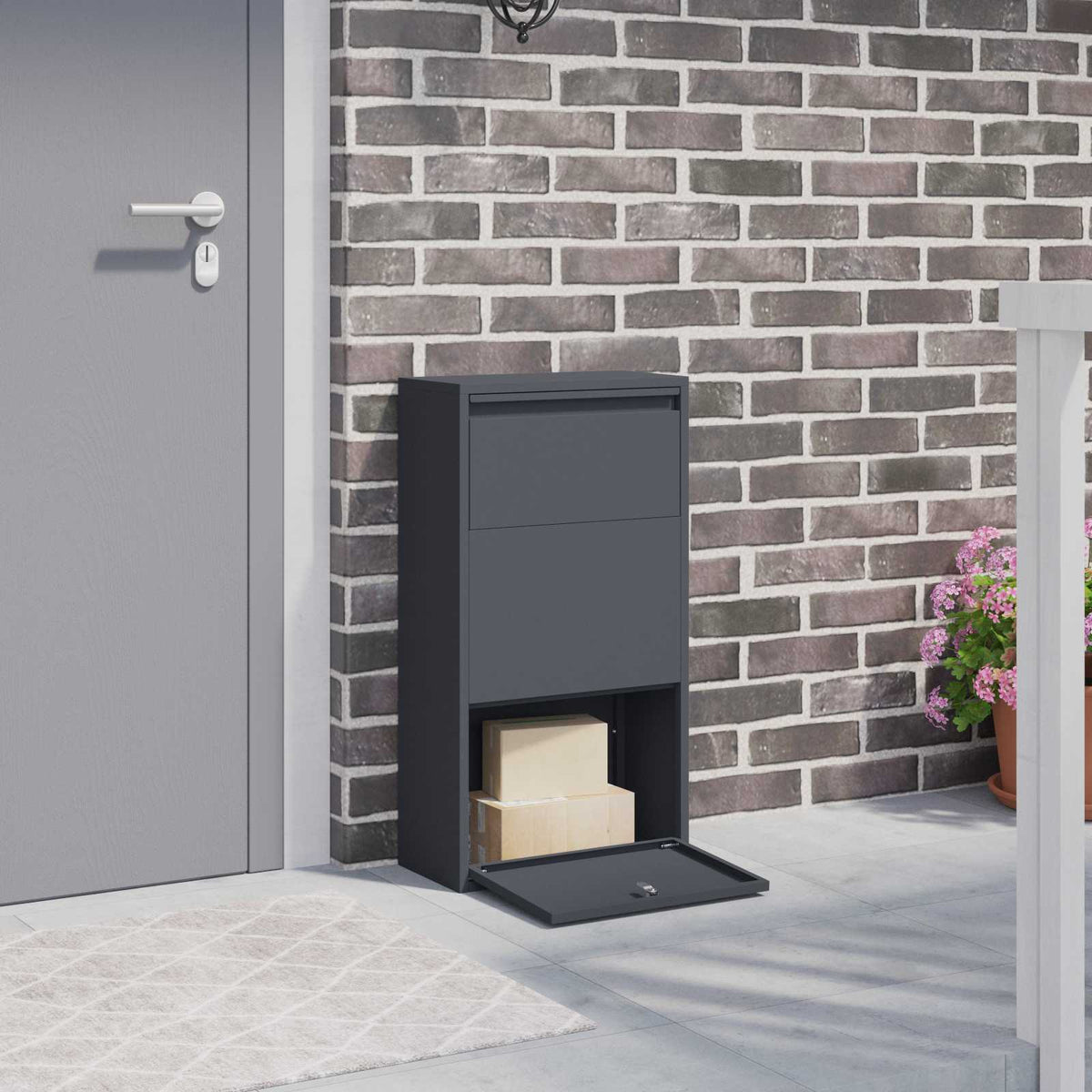 Boîte de dépôt de colis Solen – Anthracite