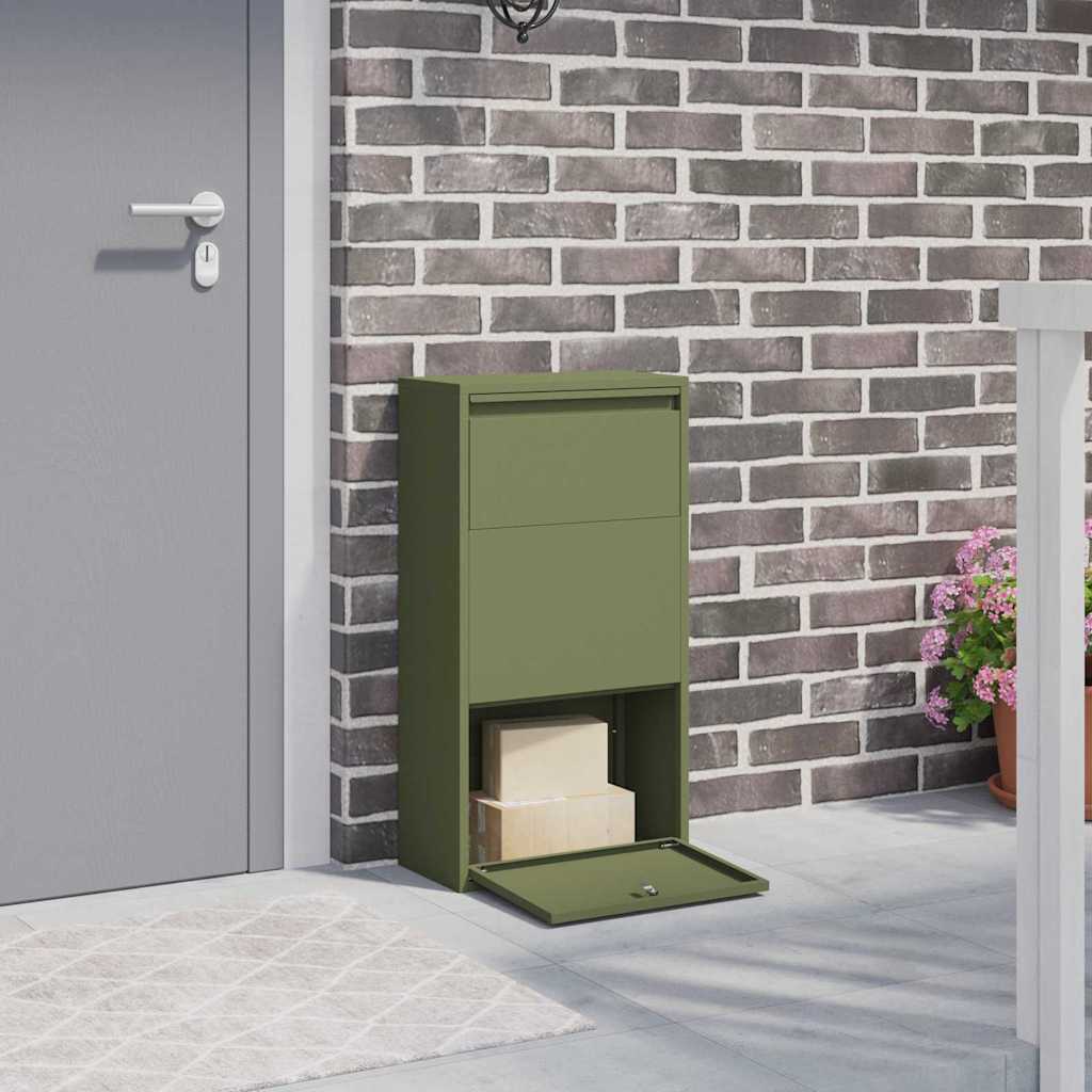Boîte de dépôt de colis Solen – Vert olive