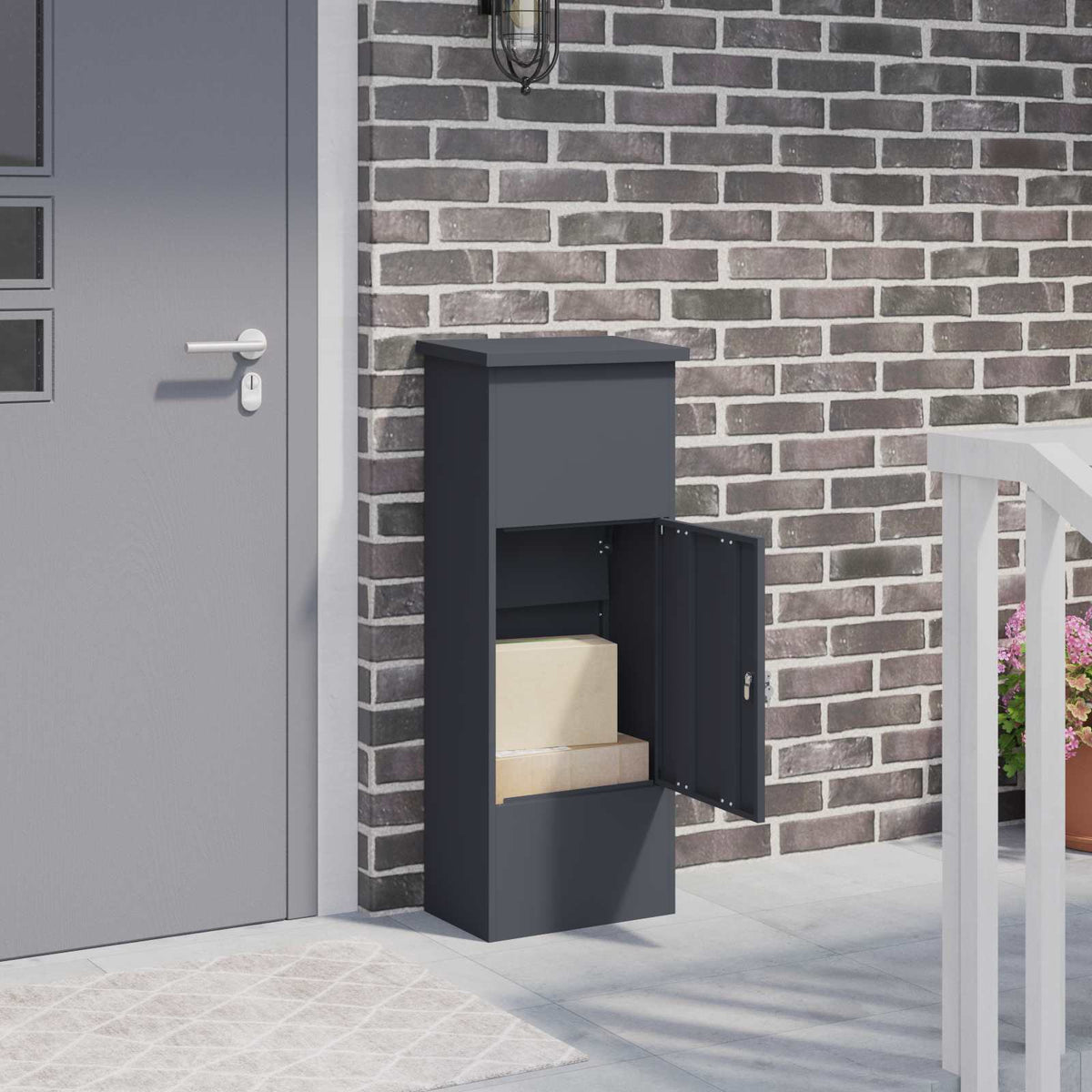 Boîte de dépôt de colis Norin – Anthracite