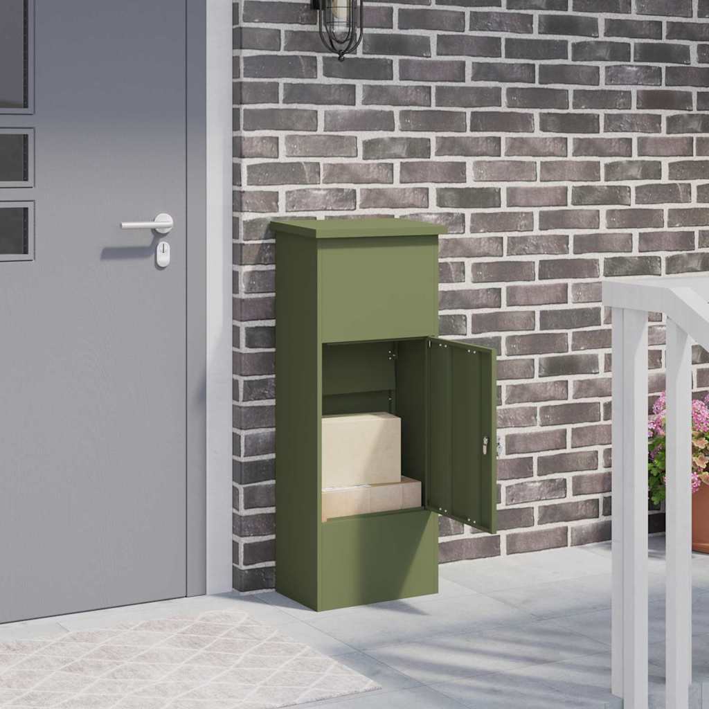 Boîte de dépôt de colis Norin – Vert olive