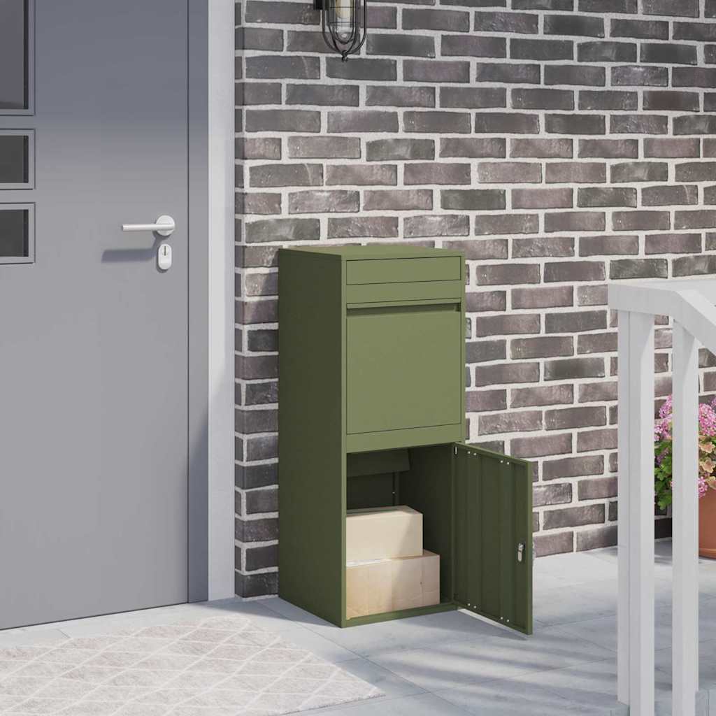 Boîte de dépôt de colis Arno – Vert olive