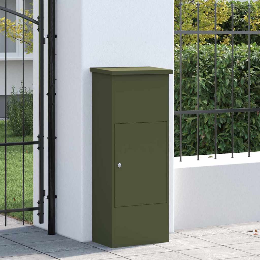 Boîte de dépôt de colis Norin – Vert olive