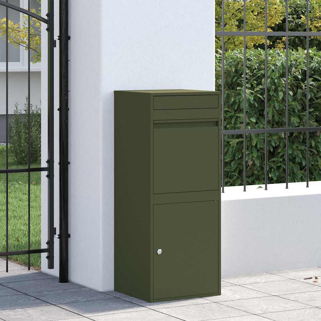 Boîte de dépôt de colis Arno – Vert olive