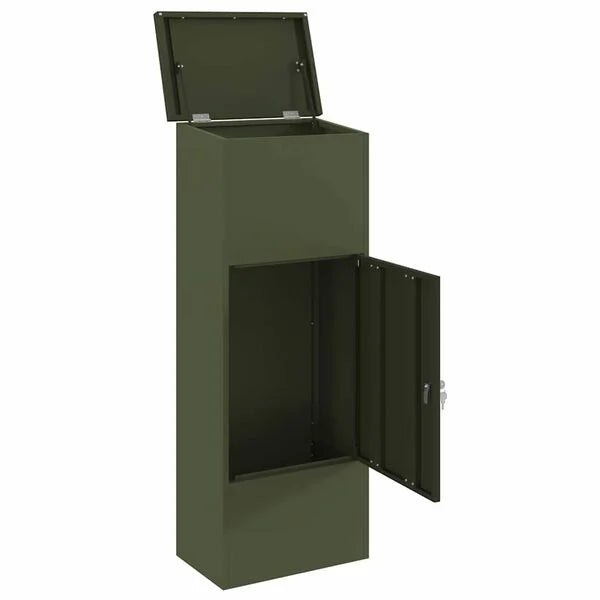 Boîte de dépôt de colis Norin – Vert olive