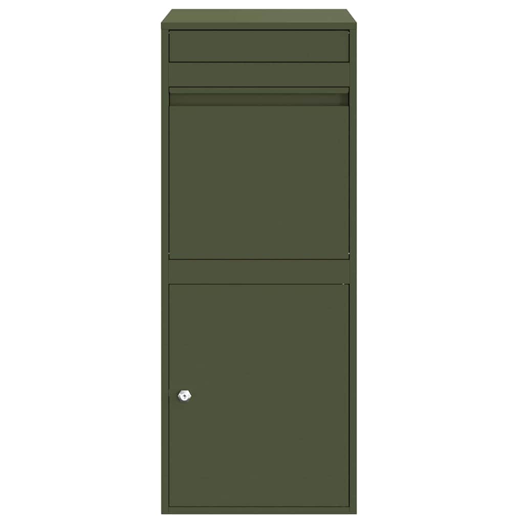 Boîte de dépôt de colis Arno – Vert olive