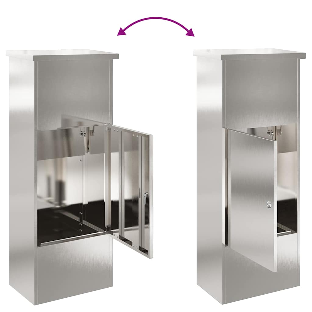 Boîte de dépôt de colis Norin – Acier inoxydable