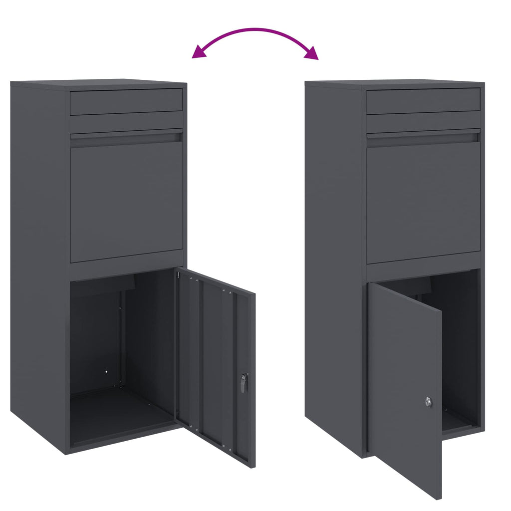 Boîte de dépôt de colis Arno – Anthracite