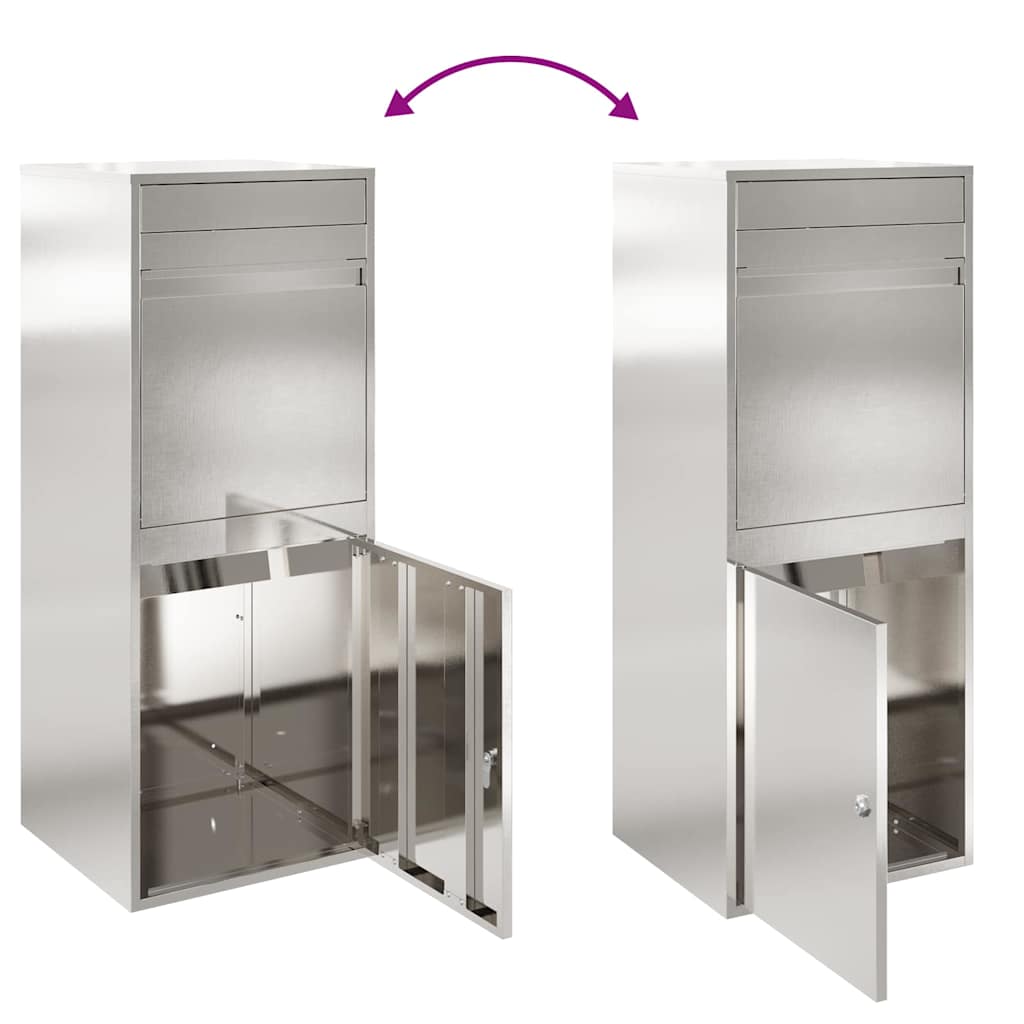 Boîte de dépôt de colis Arno – Acier inoxydable