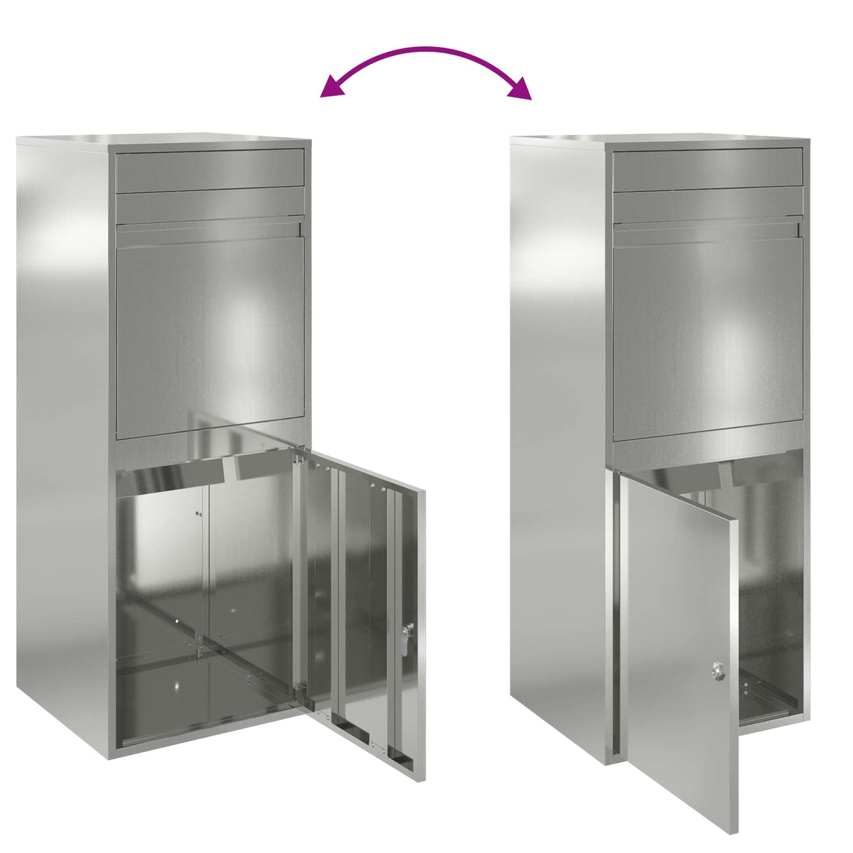 Boîte de dépôt de colis Arno – Acier galvanisé
